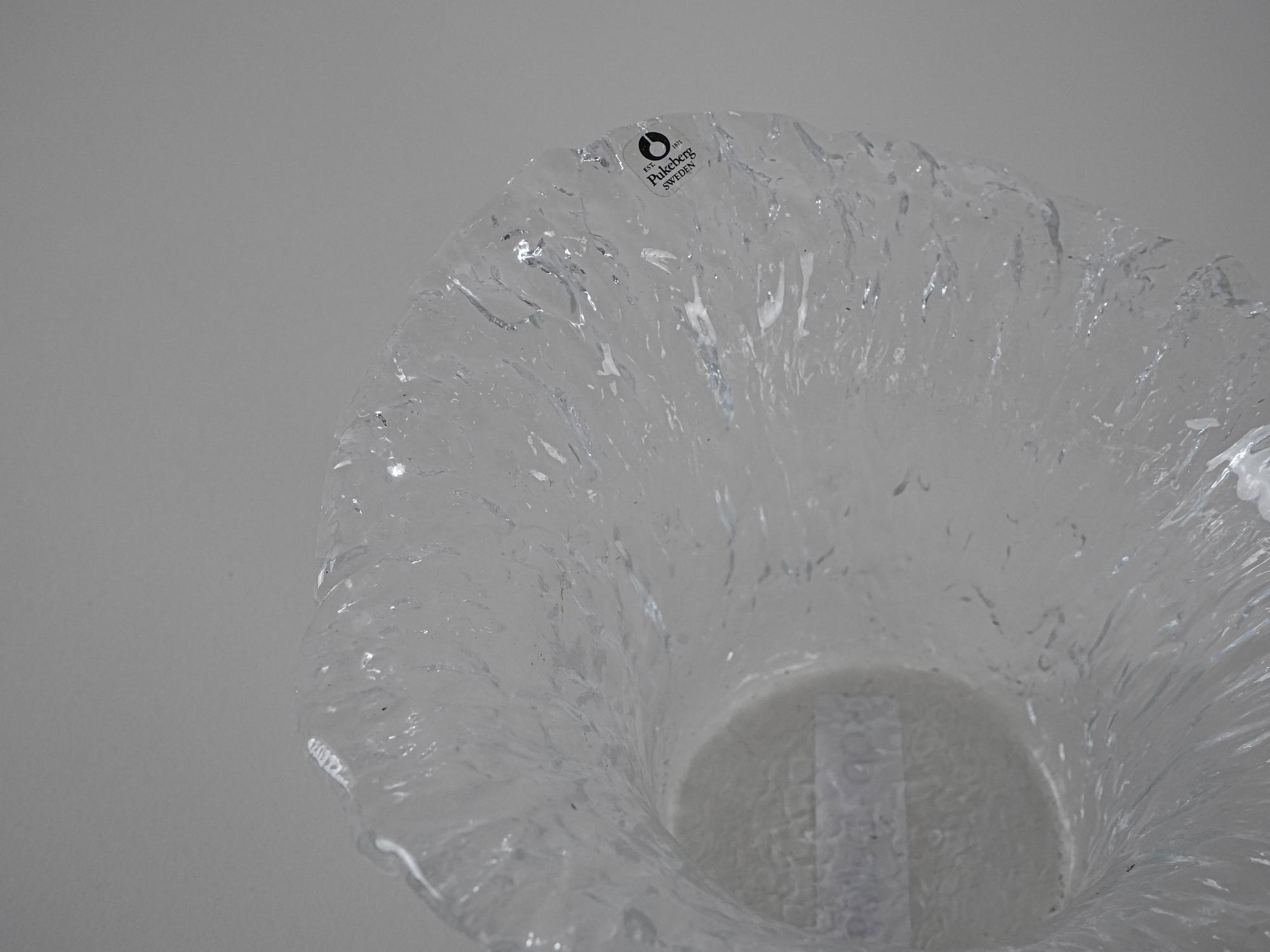 Glasvase Transparent 5