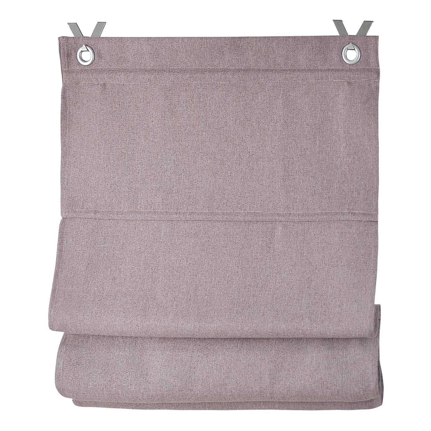 Ösenrollo Bessy I Polyester Braun 80 x 130 cm 0