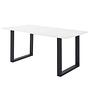 Table frame KAPRA U-shape iron black 1
