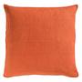 Wafel II Pillowcase Cotton Orange 50 x 50 cm 0