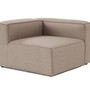 Modular sofa Left 1-seater Brown 1