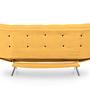 Misa Schlafsofa 3-Sitzer Mustard 4