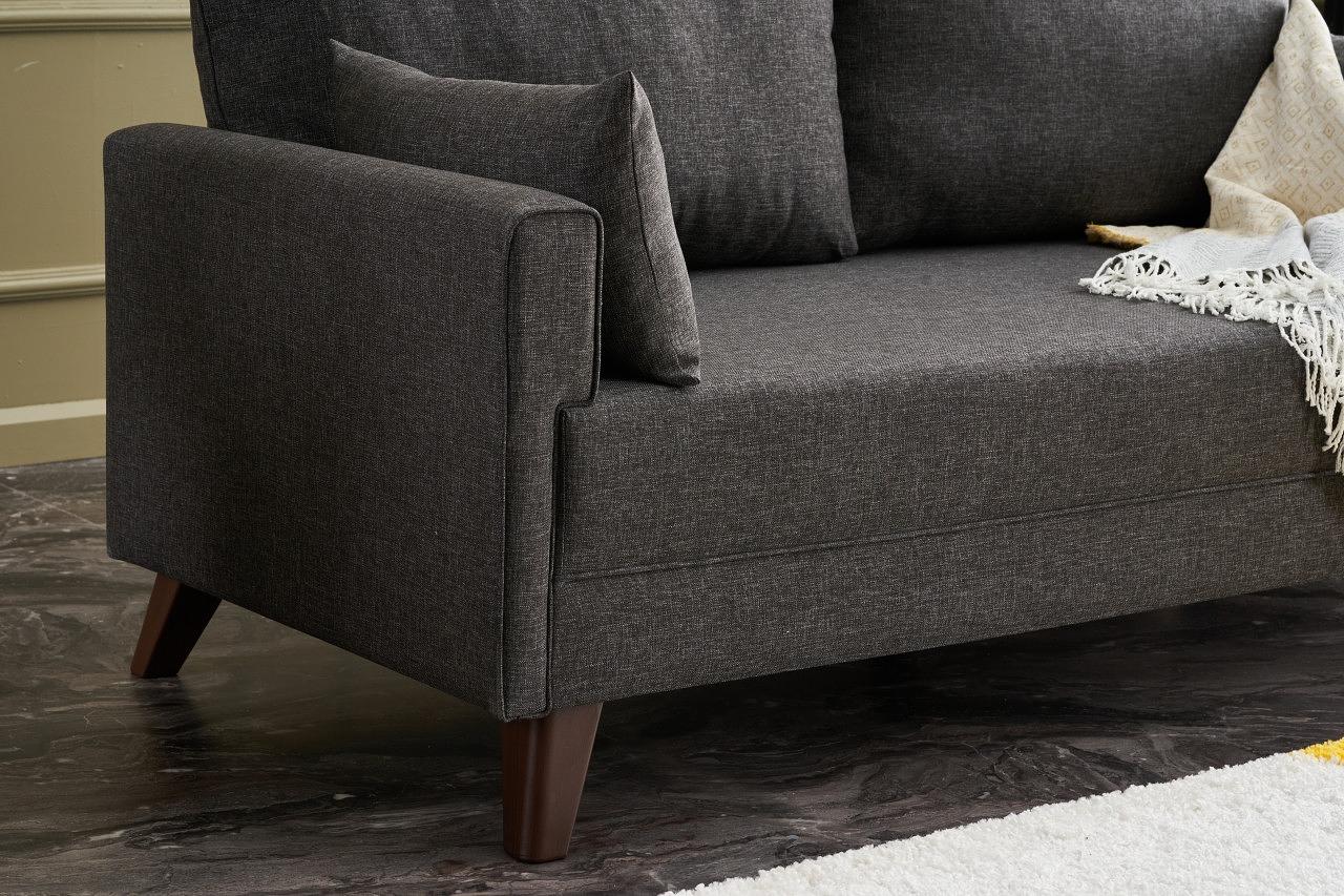 Bella Sofa 2-Seater Anthracite 3