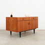 Vintage Schrank Teakholz Braun 1970er Jahre 5