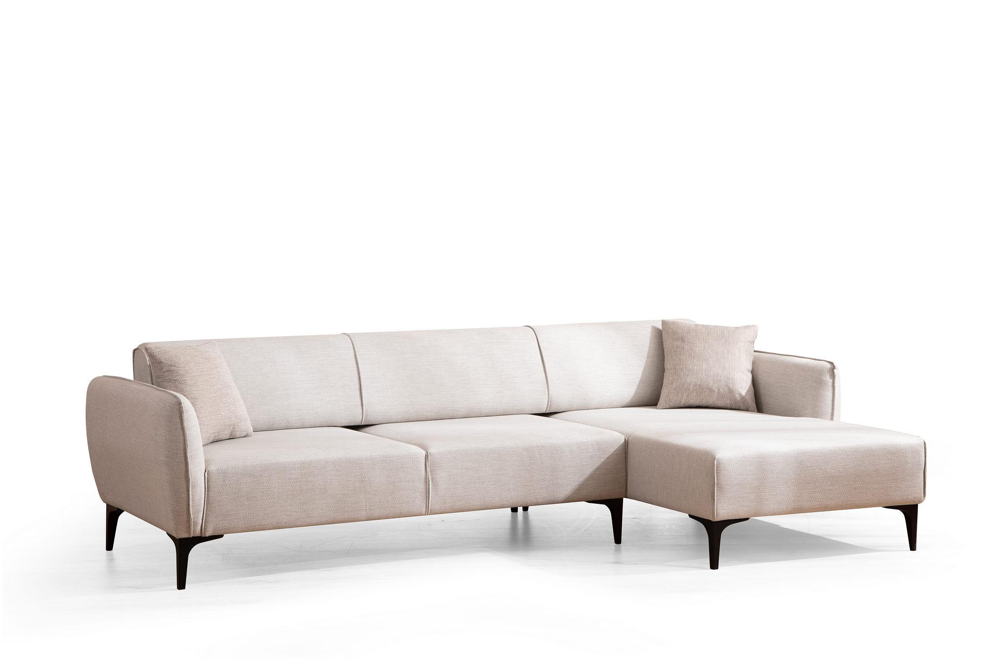 Belissimo Corner Sofa Right White 4