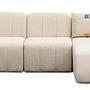 Beyza Sofa Récamiere Rechts Creme 9