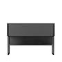 Luxe Sideboard Holz Schwarz Anthrazit 6