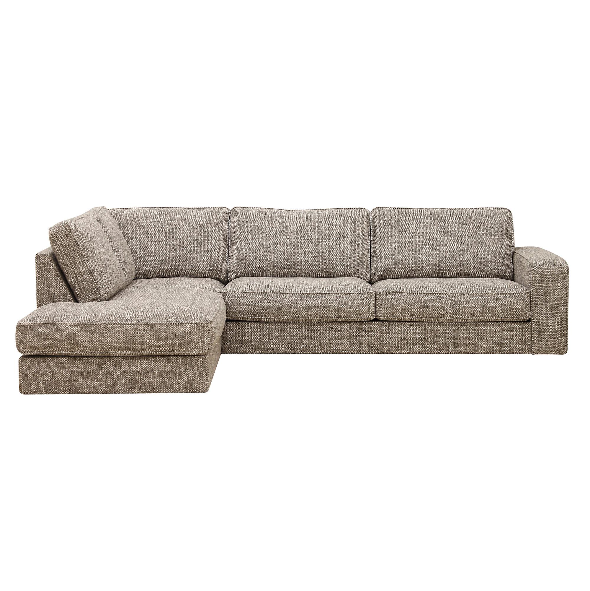 Corner Sofa Easton Left 3-Seater Fabric Beige 5