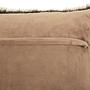 Bosie Lamina Mocha Ombre Square Fur Kissen 4