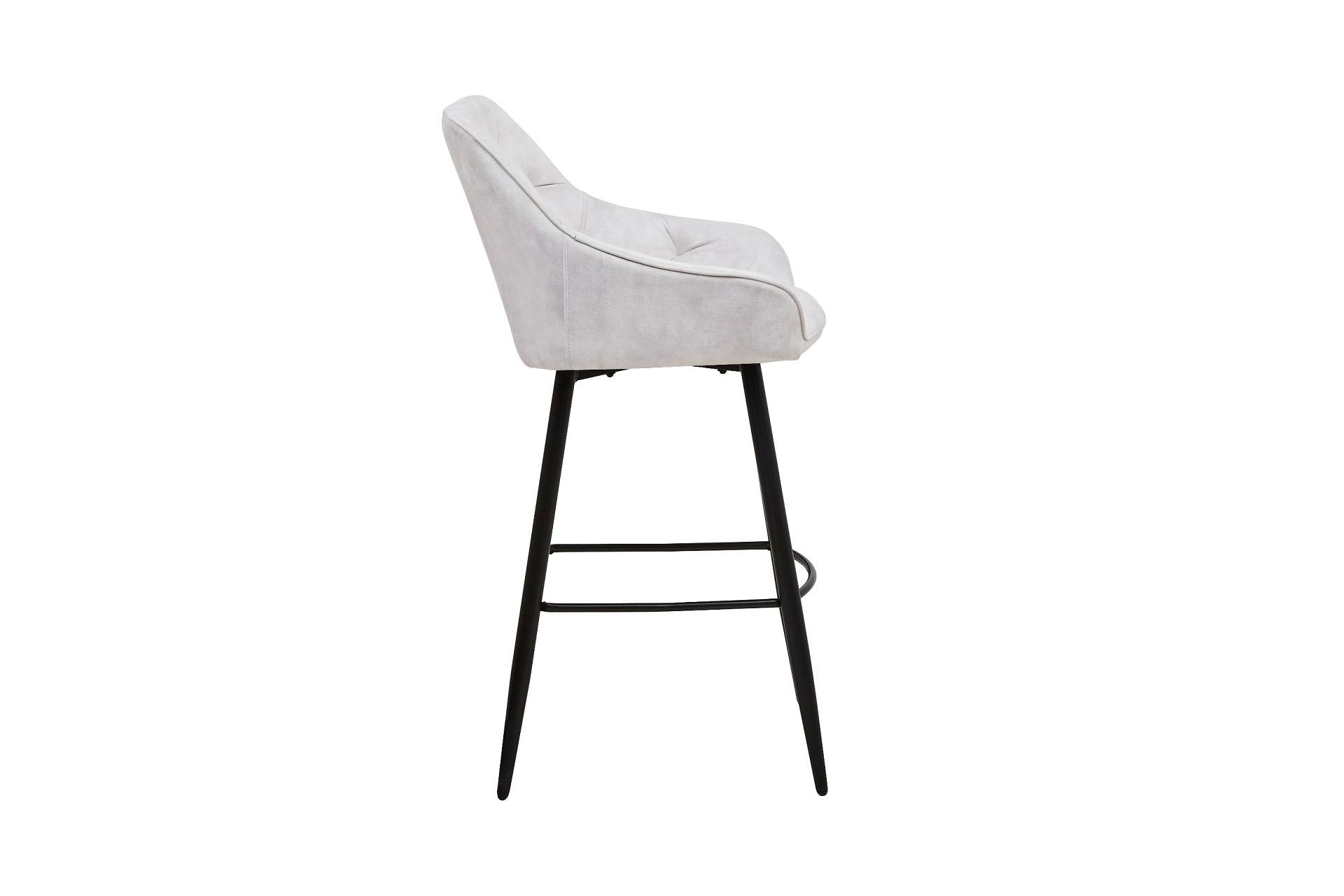 2x Liverpool Barhocker Textil Metall 1