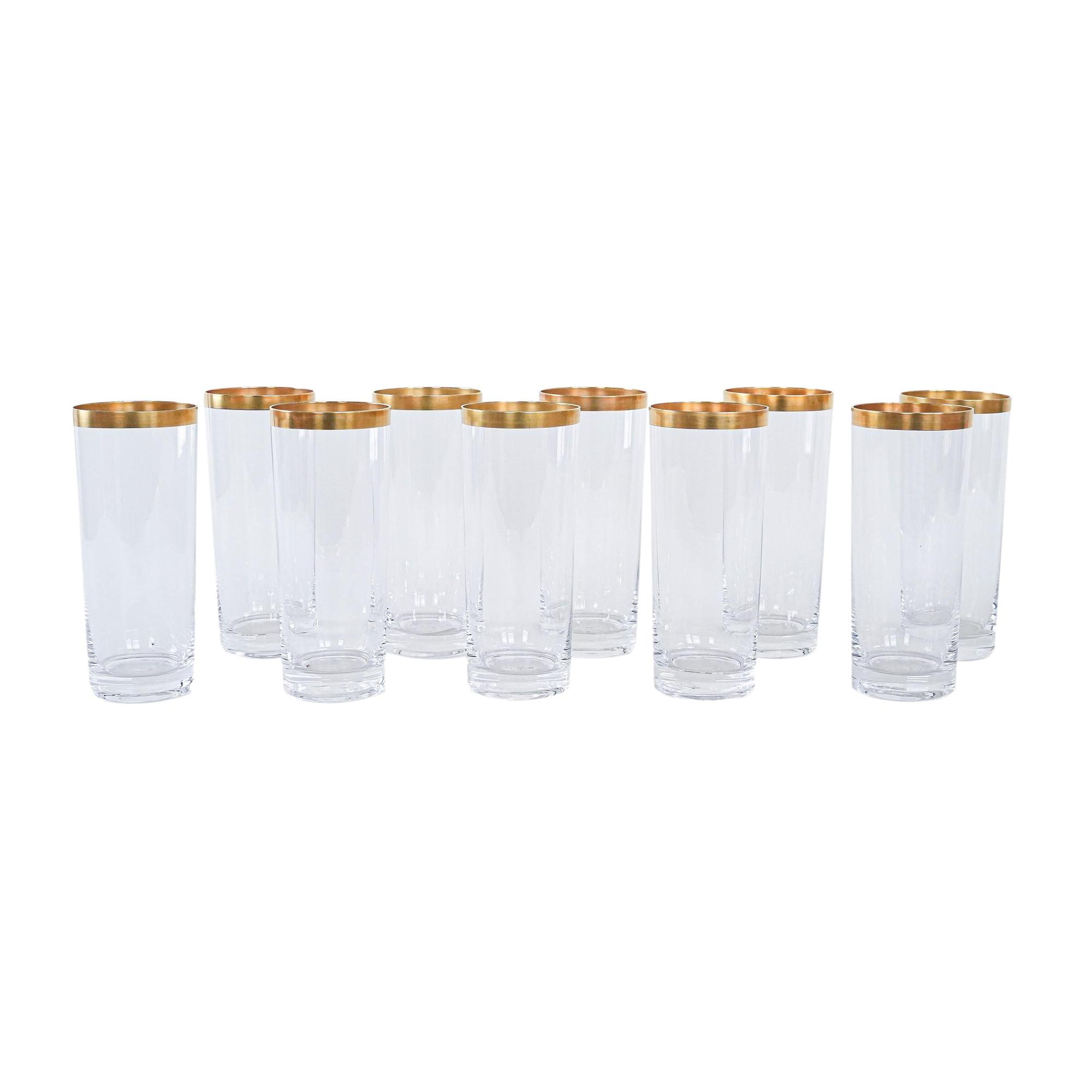 Kristallgläser-Set Transparent 1970er Jahre 0