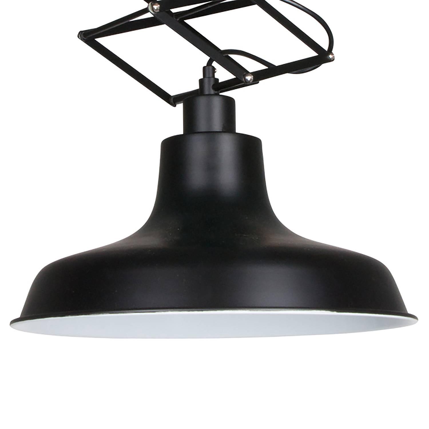 1-Flammig Pendelleuchte Lexi Eisen 0