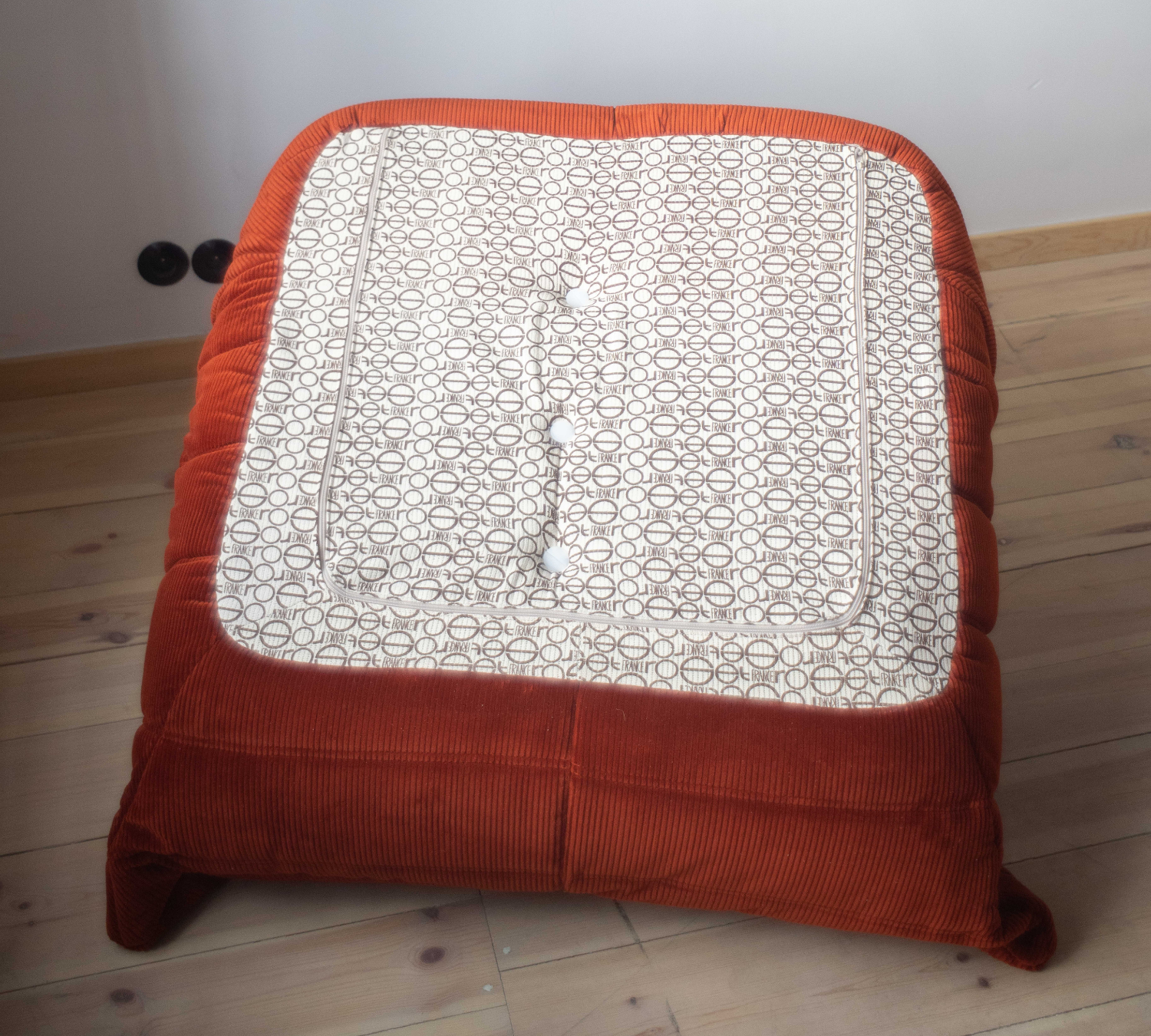 Togo Lounge Set 3-pc. Cord Orange 5
