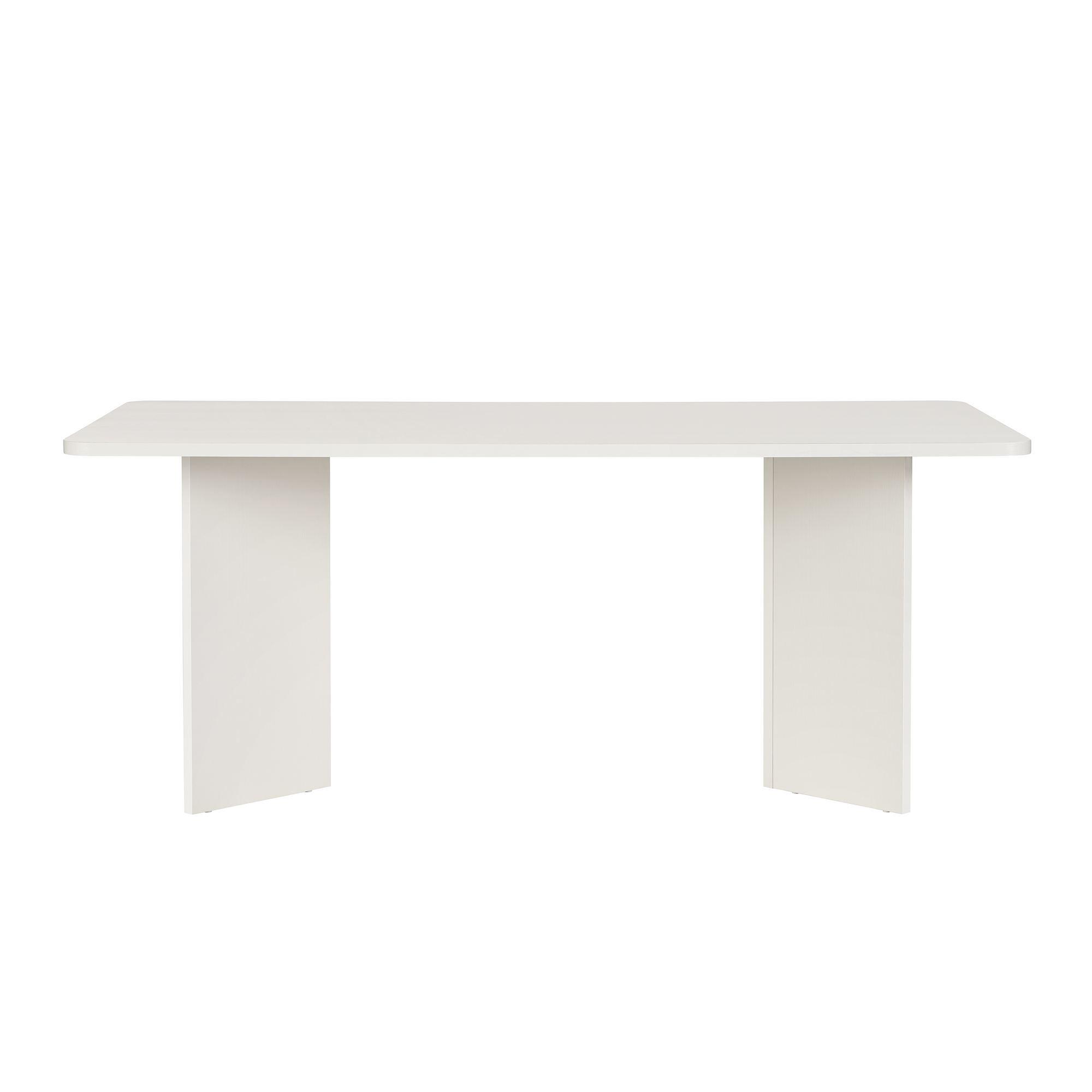 Linza Tisch Holz Weiß 5