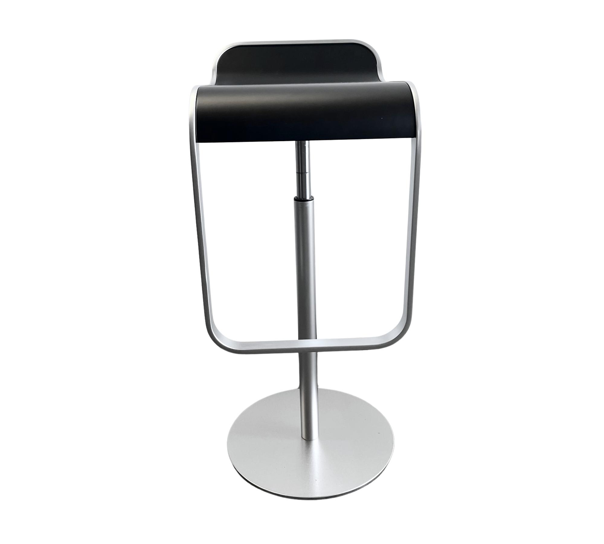 LEM Bar stools Wood Chrome Black 5
