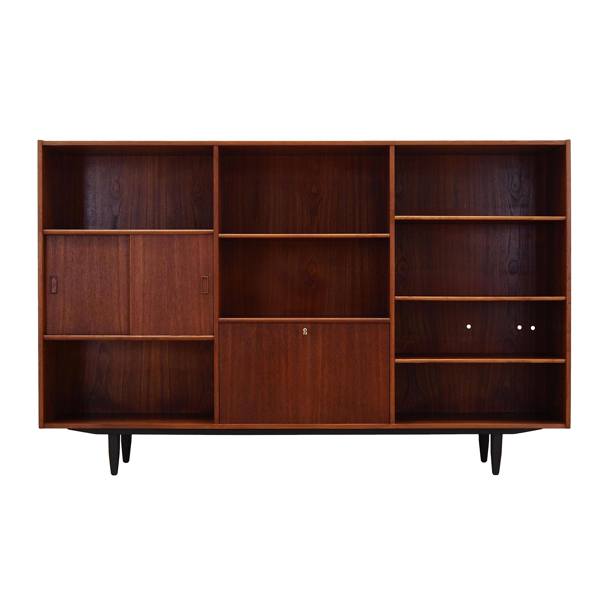 Teak Bookshelf 1970s 0