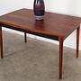 Walnut table Brown 1970s 5