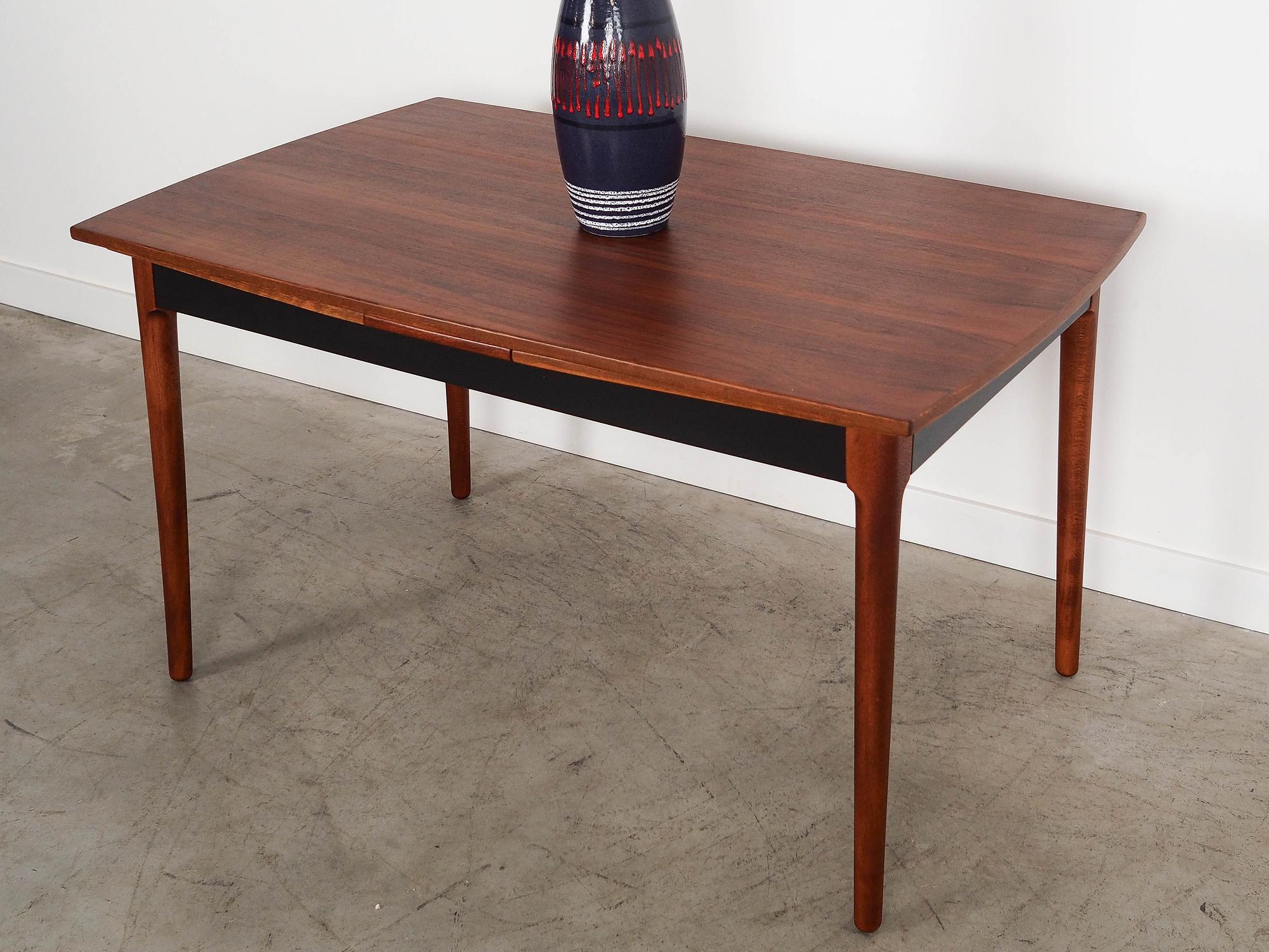 Walnut table Brown 1970s 5