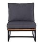 Loungesessel LeRoy II Akazie Massiv Braun 4