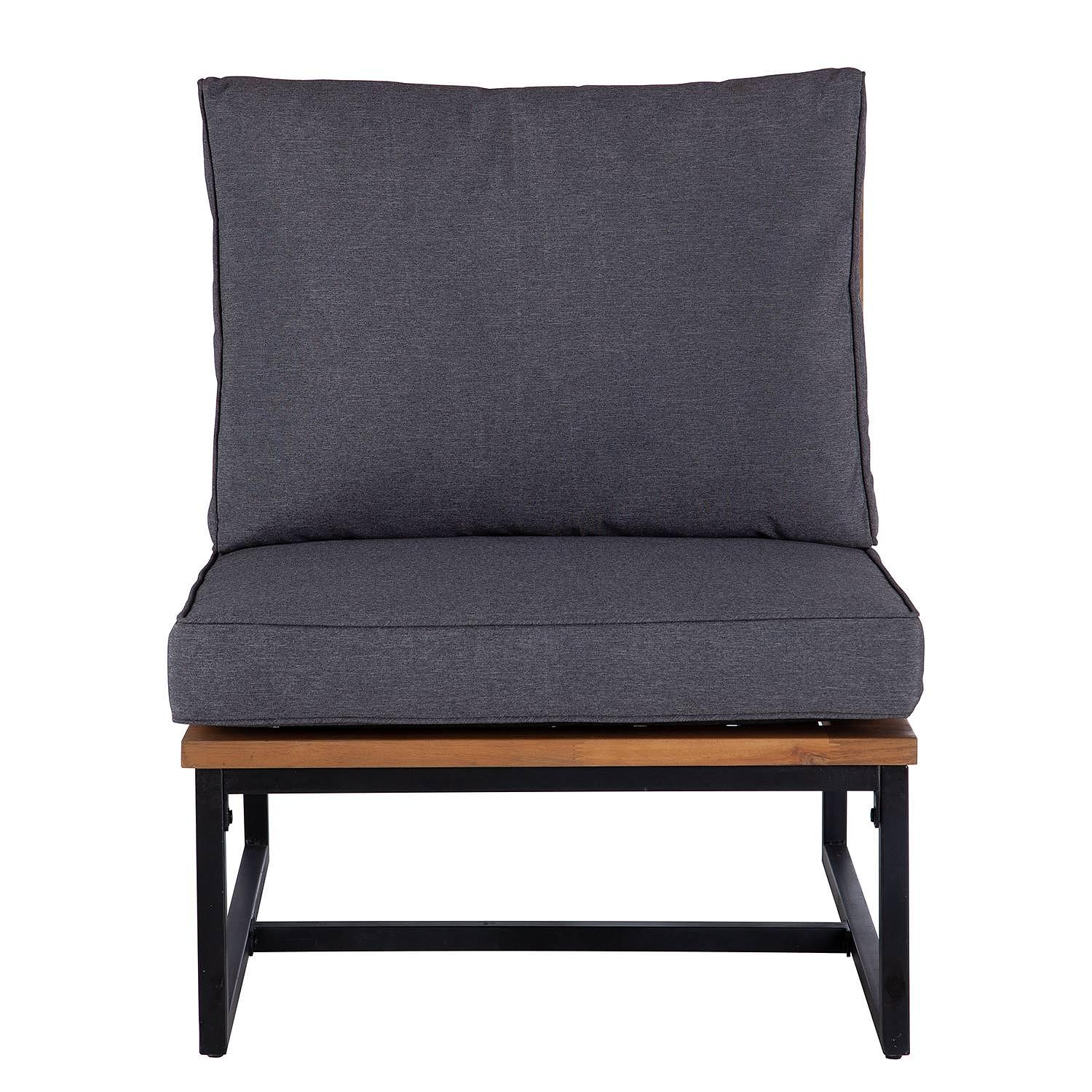 Loungesessel LeRoy II Akazie Massiv Braun 4