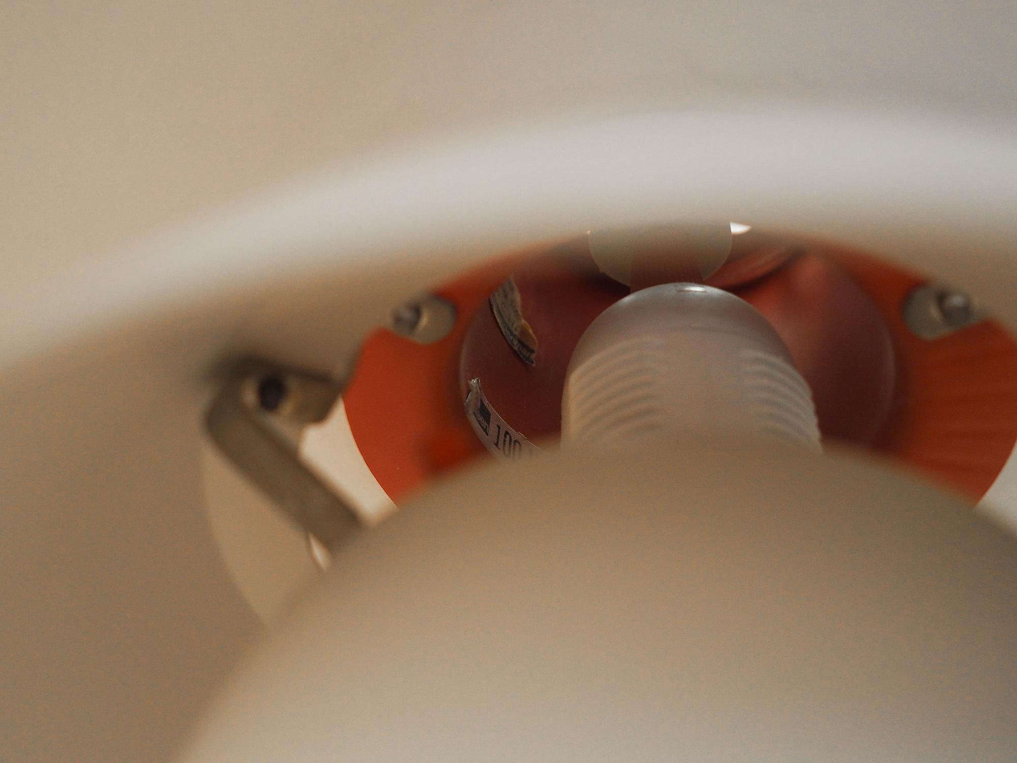 Pendant Lamp Grey 1960s 8