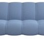 Nawabari Sofa 2-Sitzer Blend-Stoff Hellblau 0