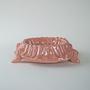 Ceramic bowl Red 1970s 2