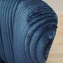 Armlehnsessel Velours Dunkelblau 11