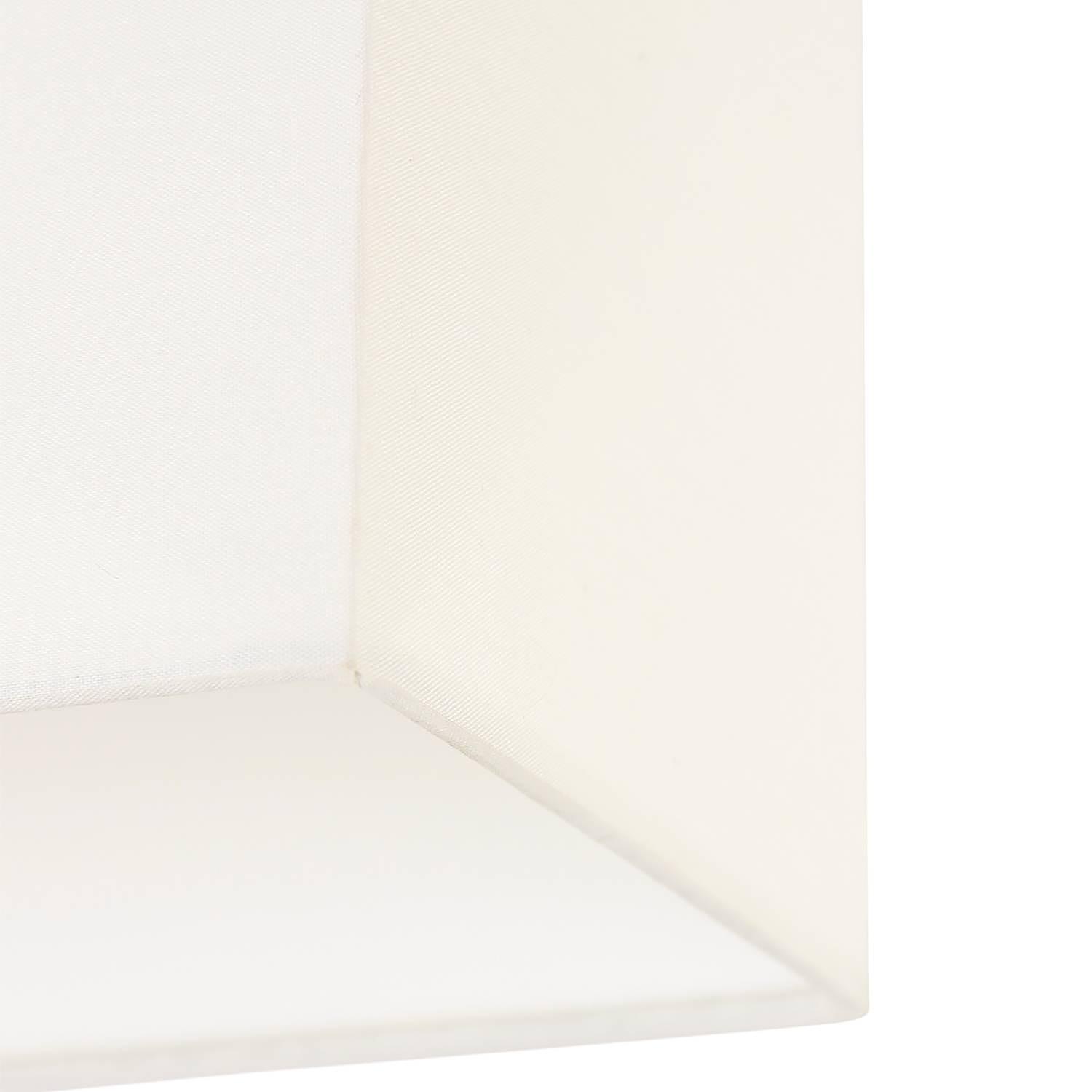 Type D Lampshade Cotton White 2