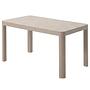 Garden Table Yaro Extendable Aluminum Beige 4