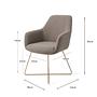Hiroo Dining Chair Foggy Fusion 4