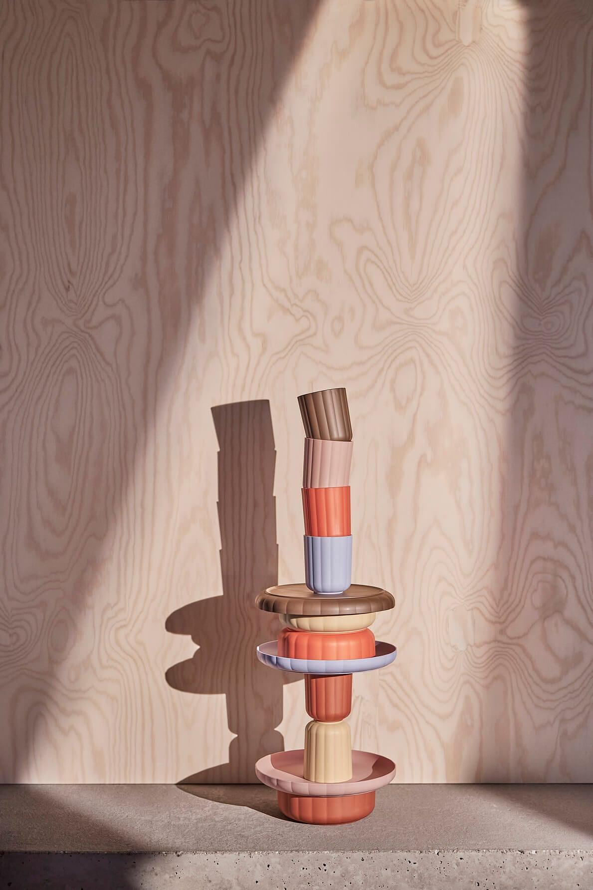 Pullo Piatto & Ciotola PLA Multicolore 1