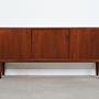 Sideboard in legno di teak anni '70 1