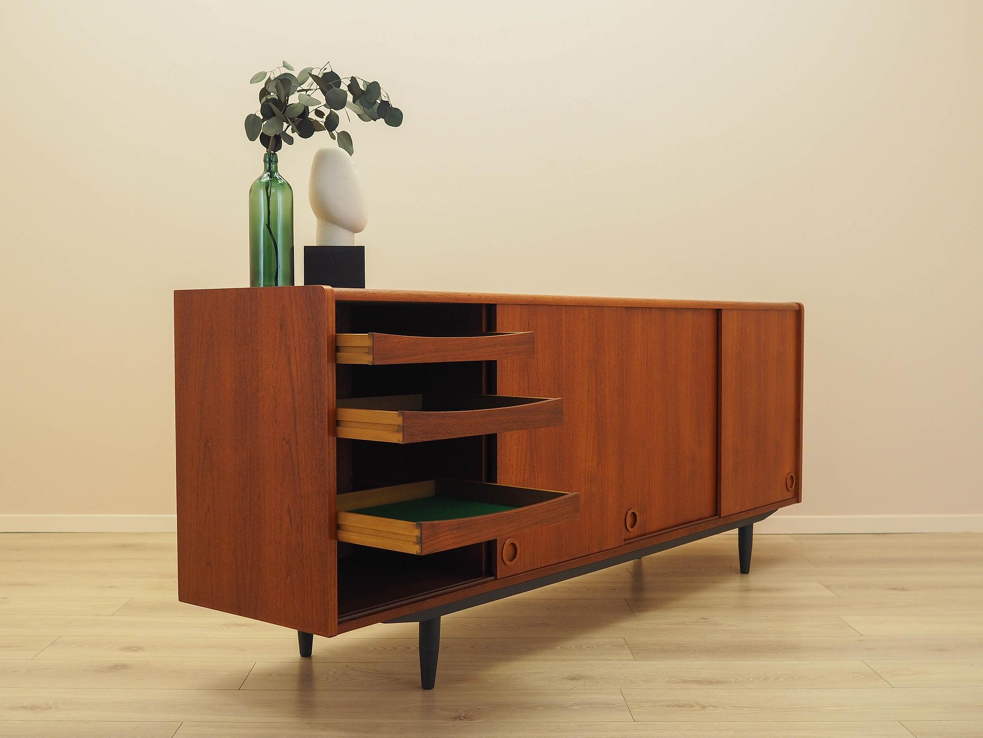 Teak sideboard 1970s 6