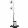 Menoto Toilettenbutler Metall Poliert 0
