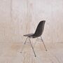 Eames Fiberglass Side Chair by Herman Miller Schwarz 3