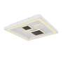 LED Deckenleuchte 2-flammig Acrylglas Metall lackiert 1