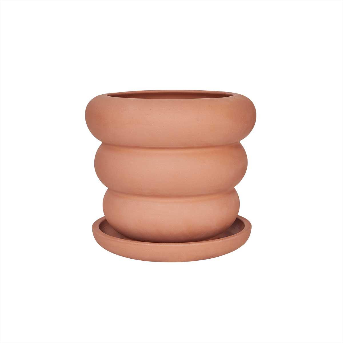 Awa Blumentopf Outdoor Terrakotta Braun Ø31cm 5