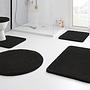Relax Badteppich Schwarz 55 x 65 cm 2