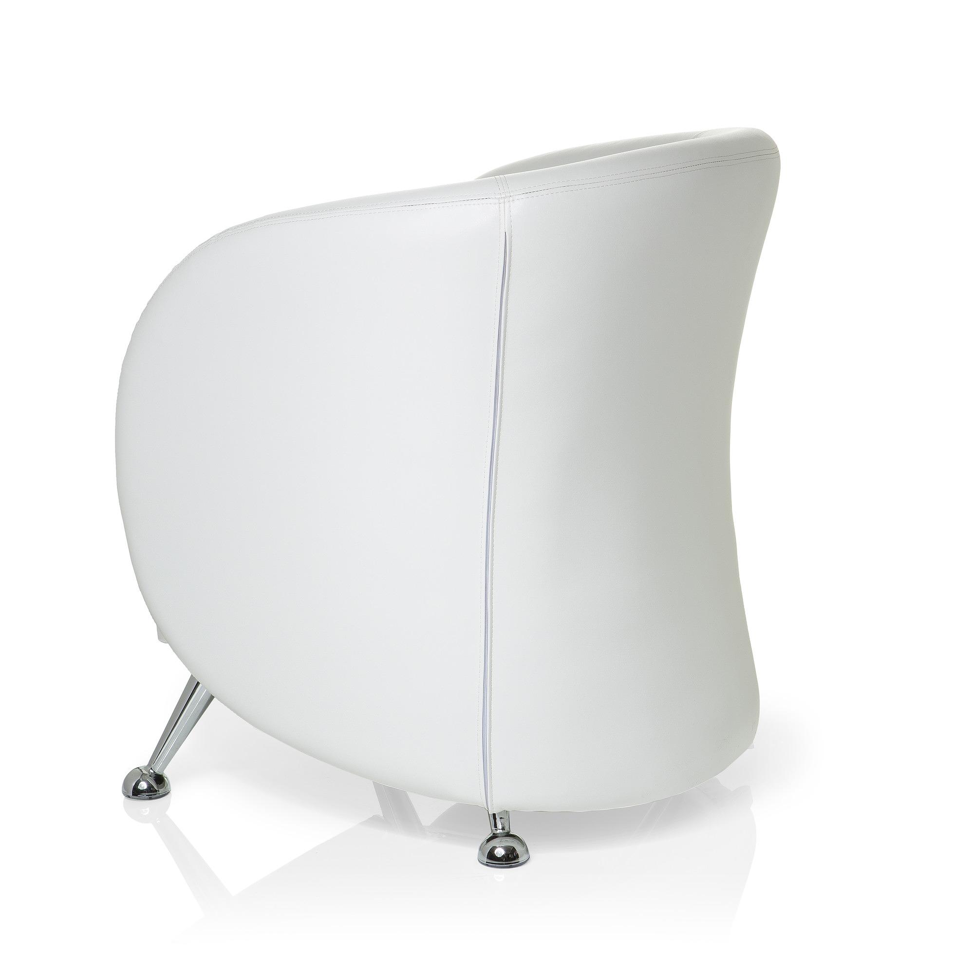 St. Lucia Office chair Faux leather White 8