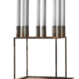 Kubus 8 Raw Limited Edition Kerzenhalter Braun 0