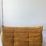 Togo Sofa 2-Sitzer Cord Sandbraun 5