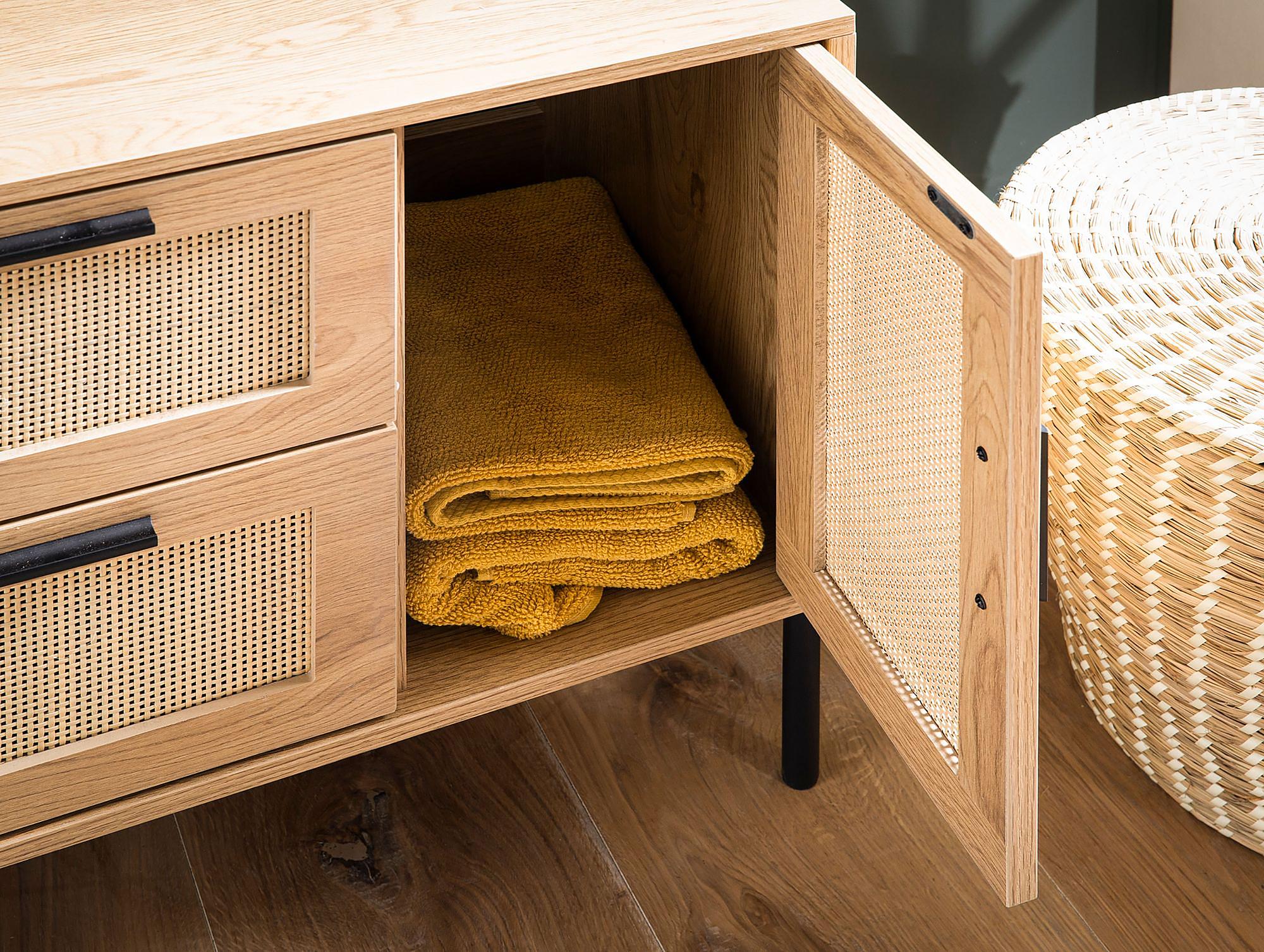 Ohoni B Vanity Unit Oak Look 4