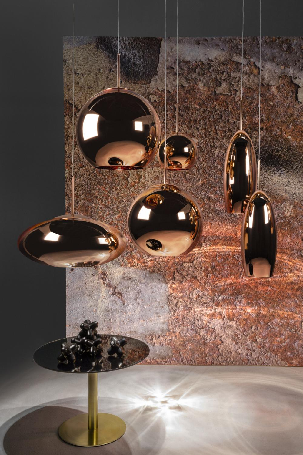Copper Led Pendelleuchte Bronze 5