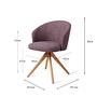 Niimi Esszimmerstuhl Perfect Plum 4
