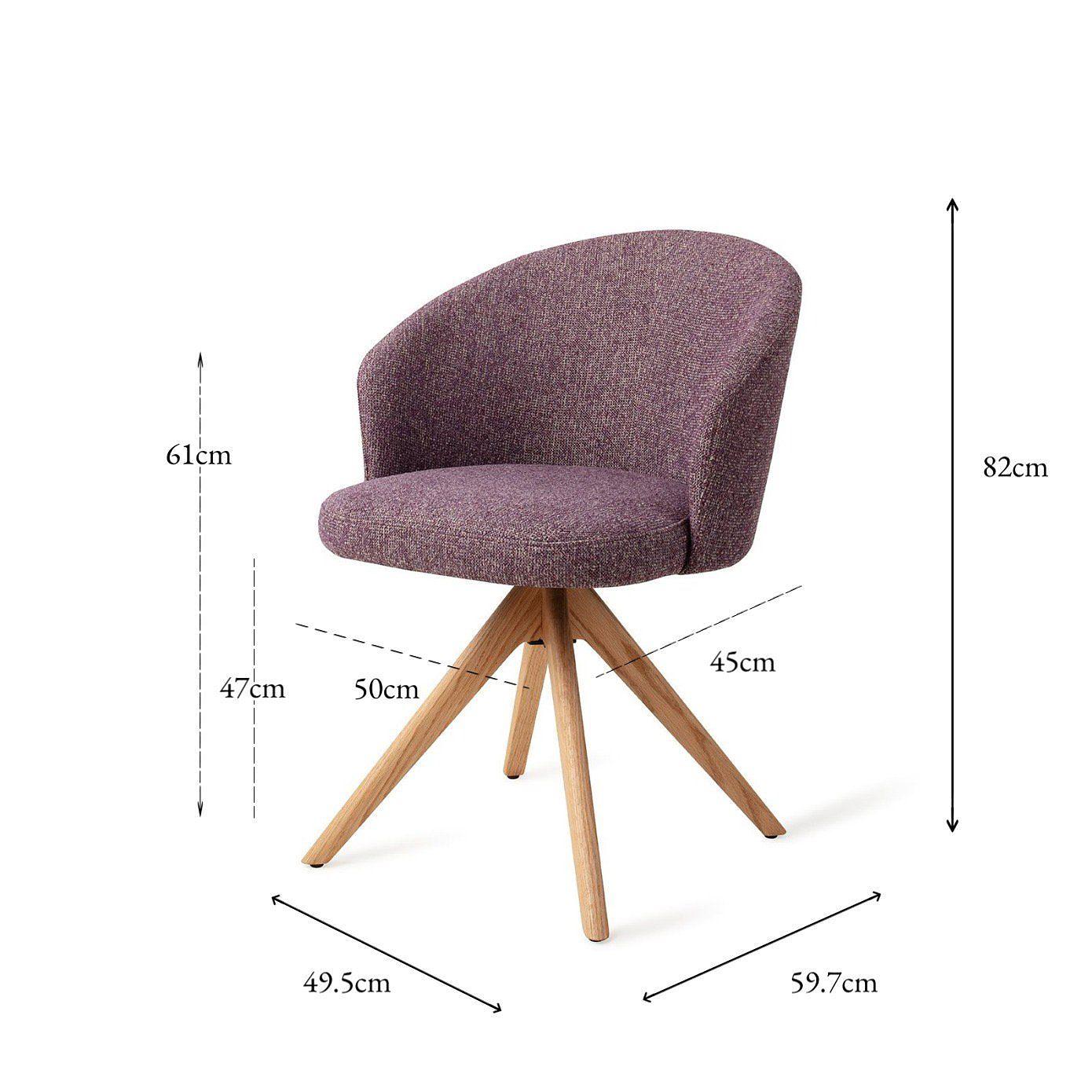 Niimi Esszimmerstuhl Perfect Plum 4
