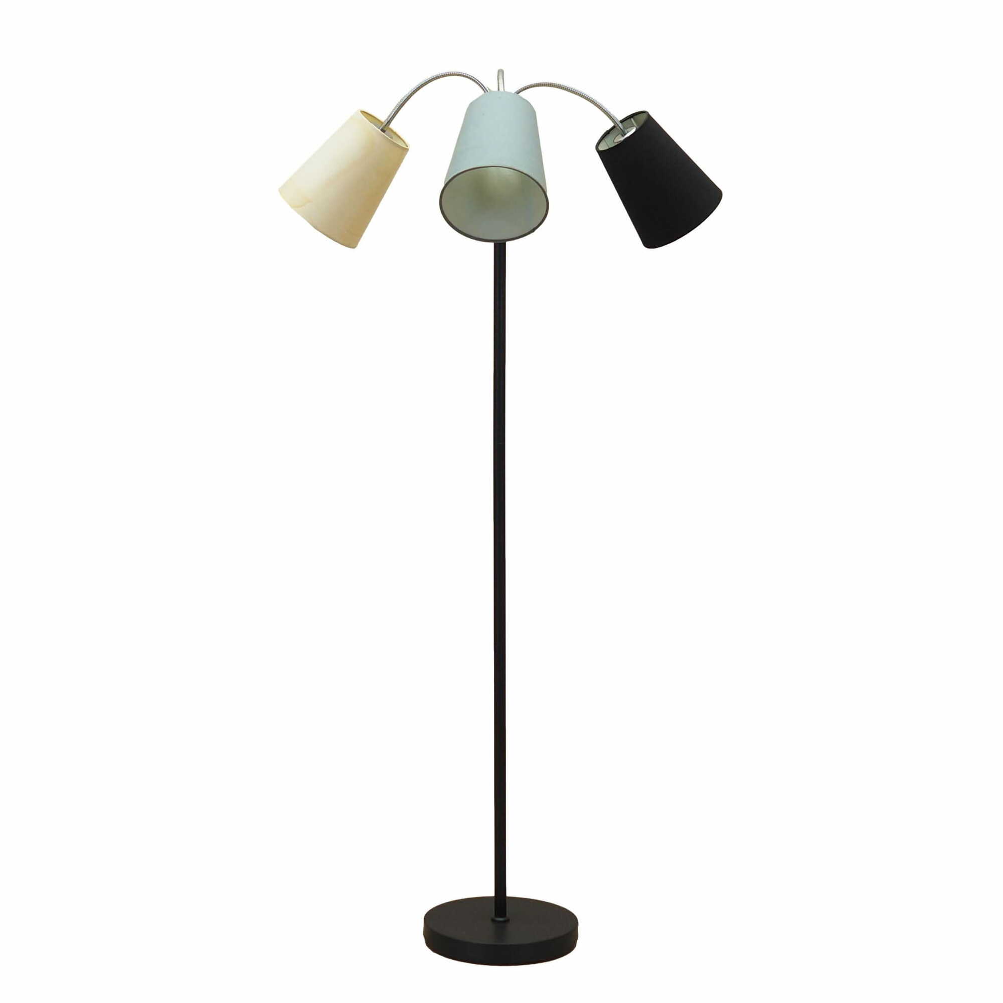 Floor lamp Metal Textile Multicolor 1970s 0