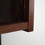 Teak-Wandmöbel PS System Braun 1960er Jahre 10
