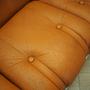 Space Age 3-Sitzer Sofa Orange 1960er Jahre 12