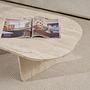 Ovalis Couchtisch Travertin 5